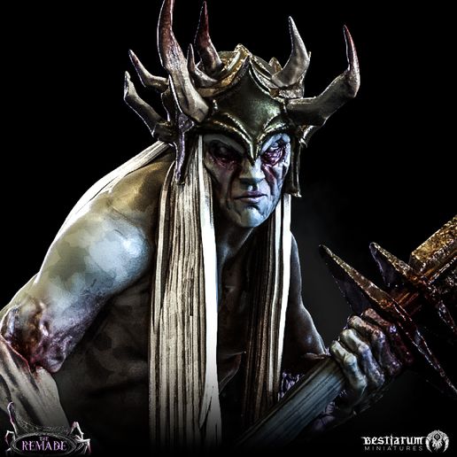 【DimMoire】Dark Elf フーディ 🧝 Dark Elf Warriors x 4・ 3D File for 3D printing・Cults