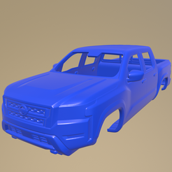 b19_013.png STL file Nissan Frontier 2022 PRINTABLE CAR BODY・3D printer design to download