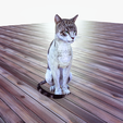 portada-CAT27t.png CAT - DOWNLOAD CAT 3d model - animated for blender-fbx-unity-maya-unreal-c4d-3ds max - 3D printing CAT CAT - POKÉMON - FELINE - LION - TIGER