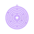 gyro_ornament_star_6r_hook.stl Spinning Star Circle Ornament Or Fidget Spinner