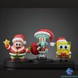 00.jpg Christbaumschmuck-Set - Patrick Squiddy und Spongebob