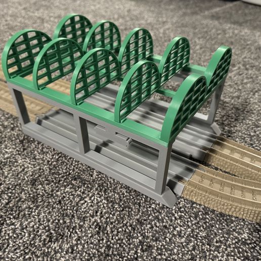 🚉 Knapford Station - Thomas Trackmaster・ STL File for 3D printing・Cults
