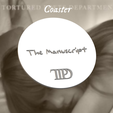 themanuscript-coaster.png 10 Coasters set Taylor Swift TTPD