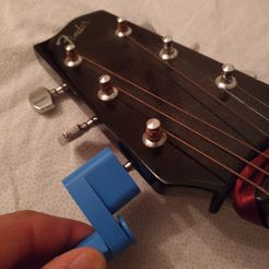 P_20170726_213635_vHDR_On.jpg Free STL file Yet Another Guitar String Winder 2・3D printable model to download