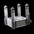 Gothic-City-Ruins-A-Mystic-Pigeon-Gaming-8.jpg Gothic Temple And City Ruins For Tabletop Games