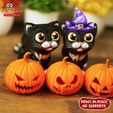 b.jpg MIGNON FLEXI CHAT D'HALLOWEEN ARTICULÉ
