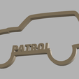 Patrol-Outline-SWB-Render.png Nissan Patrol GQ Keychain (Short/Long Wheelbase) (Multiple Files!)