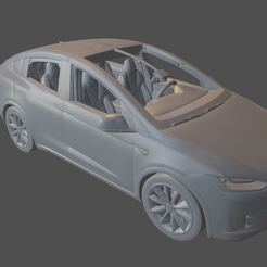 32R46756I7.png STL-Datei TESLA MODEL X・Design zum Herunterladen und 3D-Drucken
