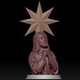 a18.jpg Statue of Jesus praying 2 3D print model