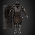TarkusBundleBack.jpg Dark Souls Black Iron Tarkus Full Armor Sword Shield for Cosplay