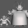3.png King Kai + Bubbles (Dragon Ball) Modelo 3D