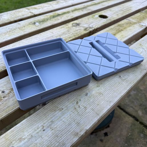 Stackable Generic Storage Boxes V4 Various Size Compartments