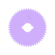 gg_gear N50 D2.08 P24 PA24 @100 SPINDLE GEAR.stl Craftsman 109 Lathe Gears, Keyed Hub, and Banjo