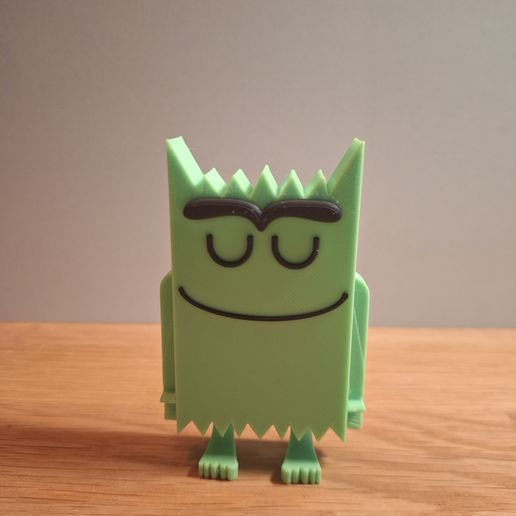 🎨 Color Monster (kleurenmonster) inspired figures・ STL File for 3D ...
