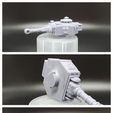 CharTurret1.jpg Imperial Galactic Charlemagne Tank Upgrade Kit Pack