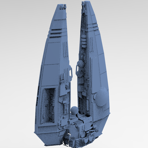 Wraith Interceptor architecture 6 3D model