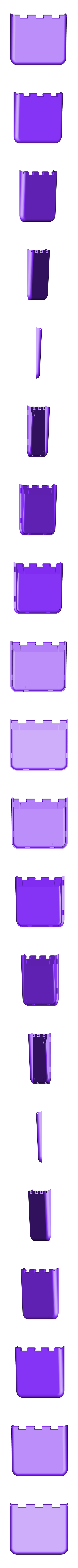 Etui CC CI - Dessus etui.stl Credit card and identity card wallet