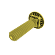 Carriage-Bolt-03.png Carriage Bolt 1/4-20 L=1 Inches