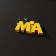 MIA.jpg Mia - Name keyring