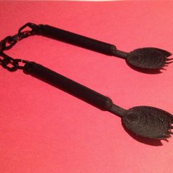 Sporkchucks.jpg Sporkchucks (Sporkchaku)