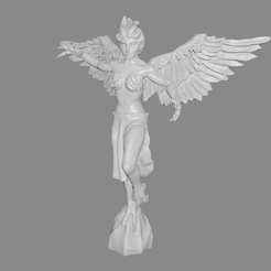 harpy_pic.png Free STL file Harpy Miniature・3D printable object to download, Ilhadiel
