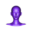 4.stl Set 8 heads 3D HEAD FACE FEMALE CHARACTER WOMEN TEENAGER PORTRAIT DOLL BJD LOW-POLY 3D MODEL