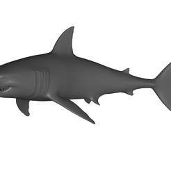 1.png Archivo OBJ tiburón・Modelo para descargar y imprimir en 3D