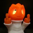 Pumpkin-Ghost-Candle-Holder.jpg Pumpkin Ghost Candle Holder (Easy print and Easy Assembly)
