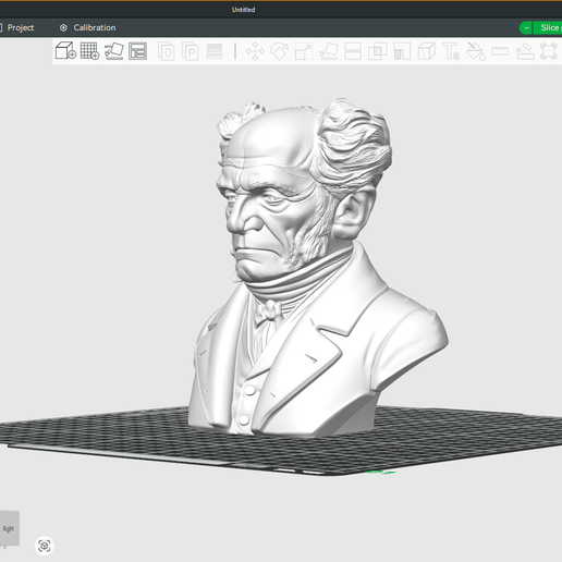 Schopenhauer-4.png Бюст Артура Шопенгауэра с печатью