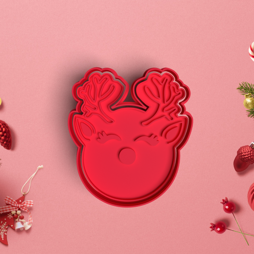 Cookie Cutter Christmas / Christmas Cookie Cutter 3D model