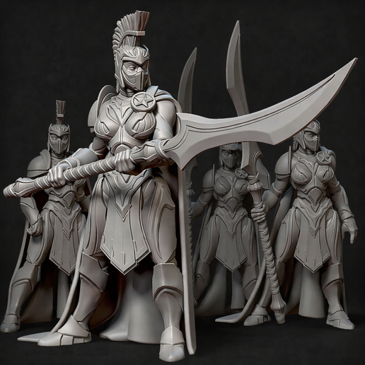 Valkyrian Bladeguard , Legion of the Crescent Spear