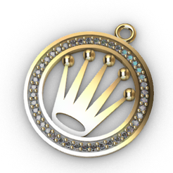 166.png Medal, Rolex Charm