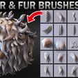 60-VDM-and-Alpha-Hair-and-Fur-Brushes-for-ZBrush-Sculpted-By-Yacine-BRINIS-Volume-01-Set-001.jpg 60 VDM and Alpha Texture Hair and Fur Brushes Volume 01