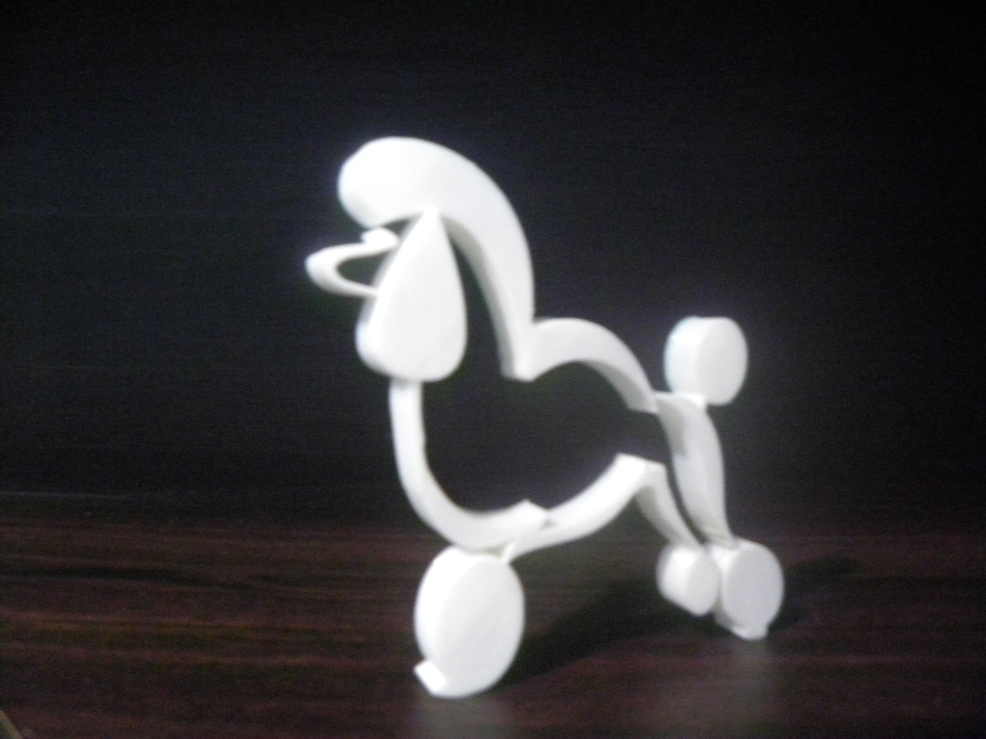 Download obj file poodle 3d printer model cults