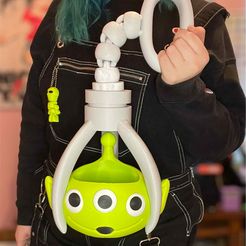 Pequeña bolsa verde con garras Alien Toy Story