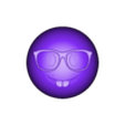 model.stl Apple Nerd Face Emoji