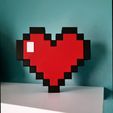 IMG_20230421_190414_241.jpg STL file Pixel Heart・Template to download and 3D print