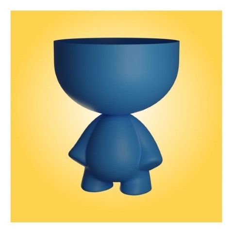 Beto pot - 3D model önizlemesi