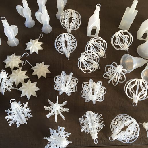 Christmas balls 3D model