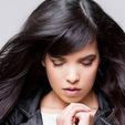 indila.jpg STL file Indila, singer・3D printer design to download