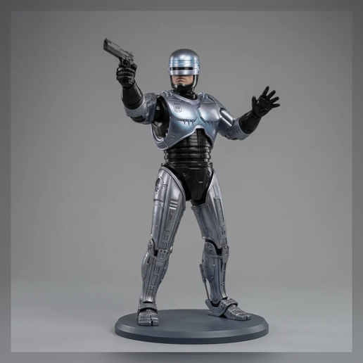 RoboCop 3D Printed Figurine