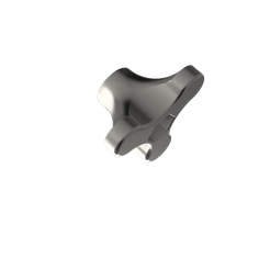 Tri-knob.png Free STL file 6mm Tri-knob・3D printing design to download