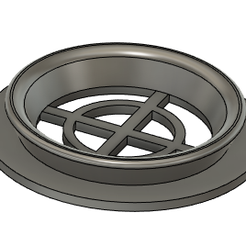 WideMouthMasonJarFlowerLide.png STL file Mason Jar Flower Lid・Model to download and 3D print