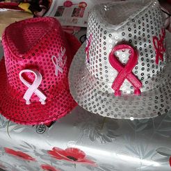 Exemple-de-chapeau.jpg Free 3D file Pink October・Object to download and to 3D print