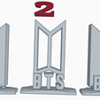 BTS2.png BTS Two and Three KPOP LOGO DISPLAY ORNAMENT