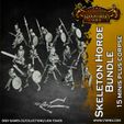 Skeleton-Horde-Bundle.jpg Skeleton Horde - 16 x 32mm scale skeleton miniatures