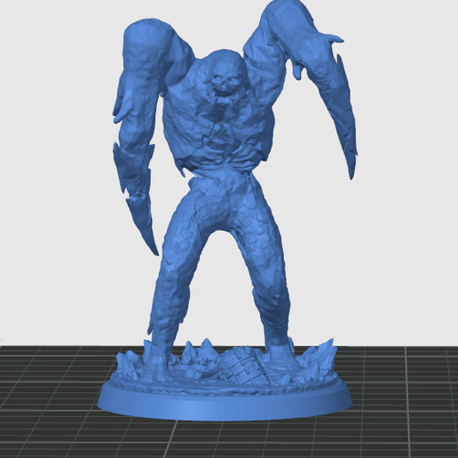 Necromorph-Dead Space hunter. 3D model