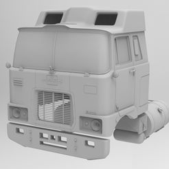 slhigh0000.jpg Fichier STL MACK F700 SLEEPER HI-RISE CAB SCALE 1/32・Design imprimable en 3D à télécharger