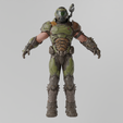 Renders0002.png Doom Slayer Lowpoly Rigged