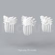 Hair_Pins_PSD_6.png Hair Accessories 3D STL Bundle - 11 Hair Sticks, Pins, and Combs Models for Resin Printing (Digital Download)